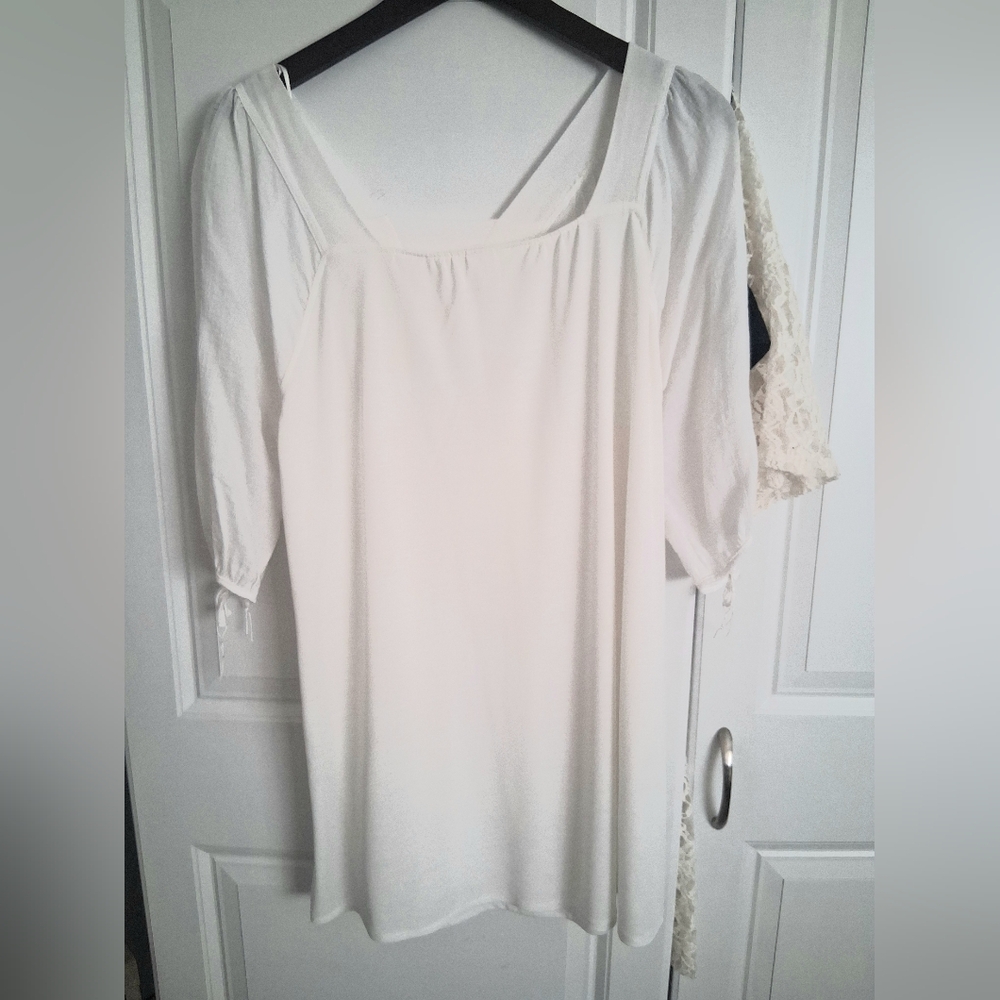 Zara White Mini Dress